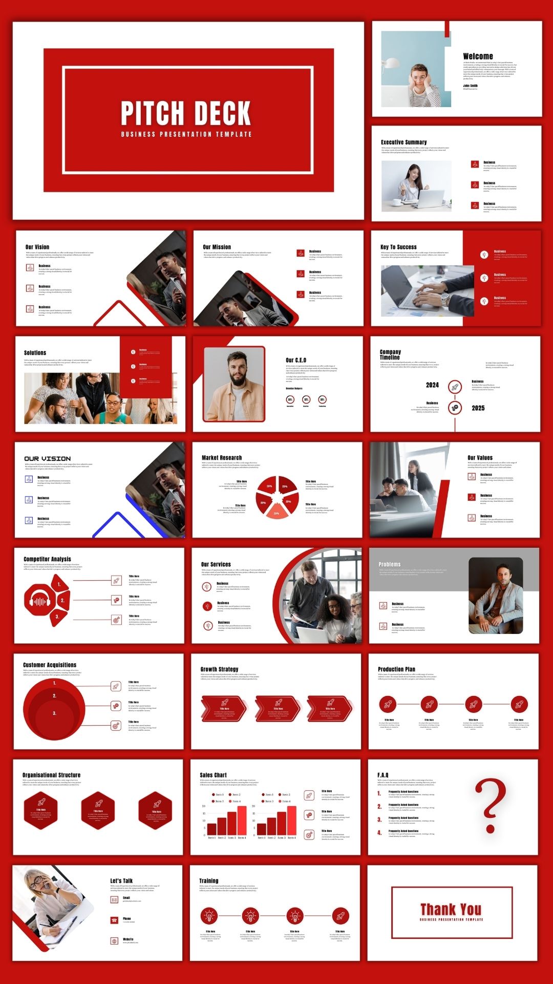 pitch deck template