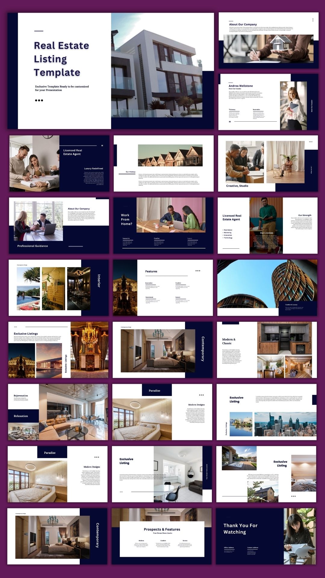Real Estate Listing template