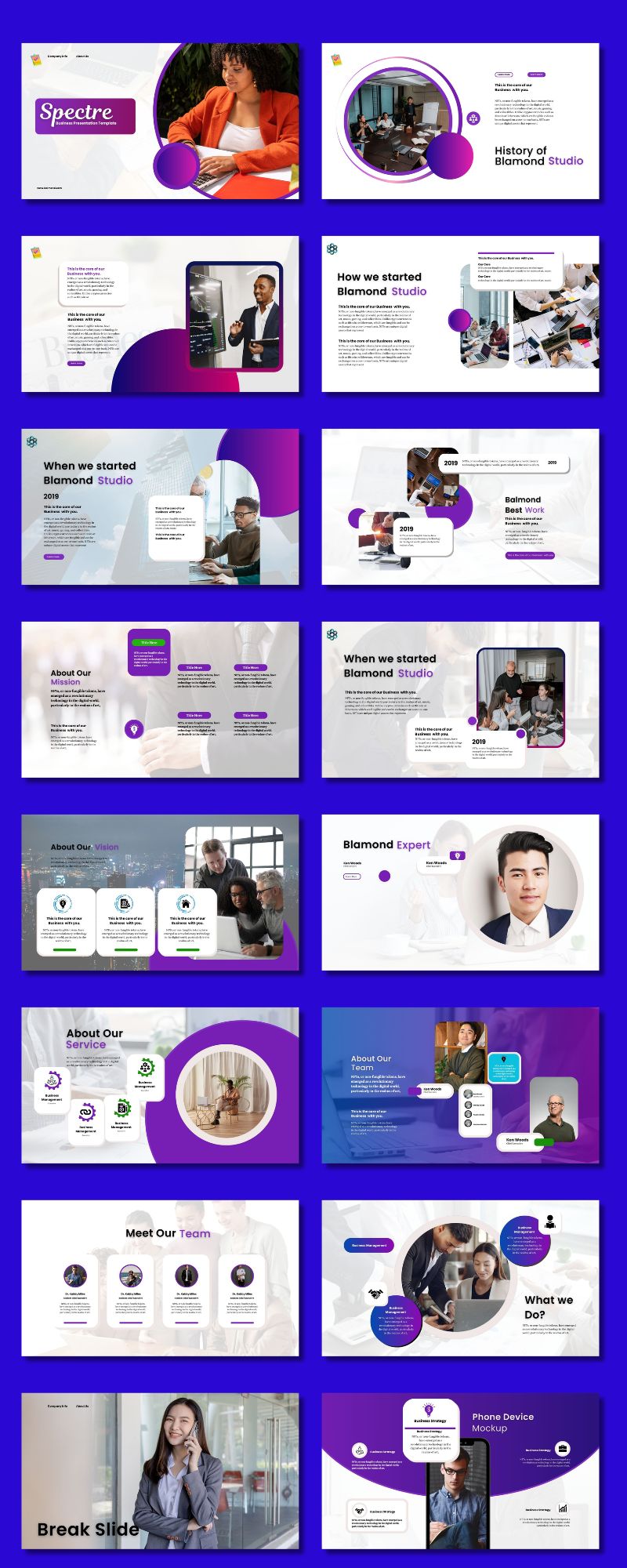 Outstanding corporate presentation portfolio