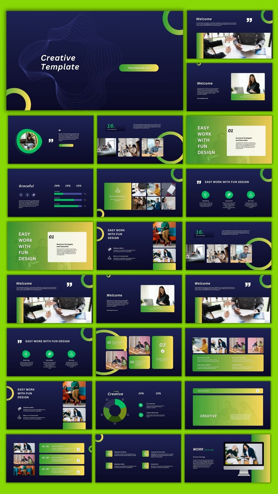 Creative Canva template for digital marketing