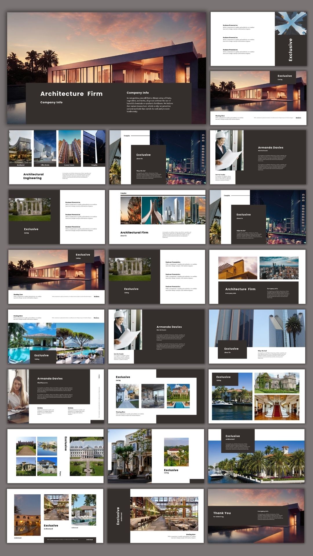 Architecture Firm Corporate Branding Portfolio
