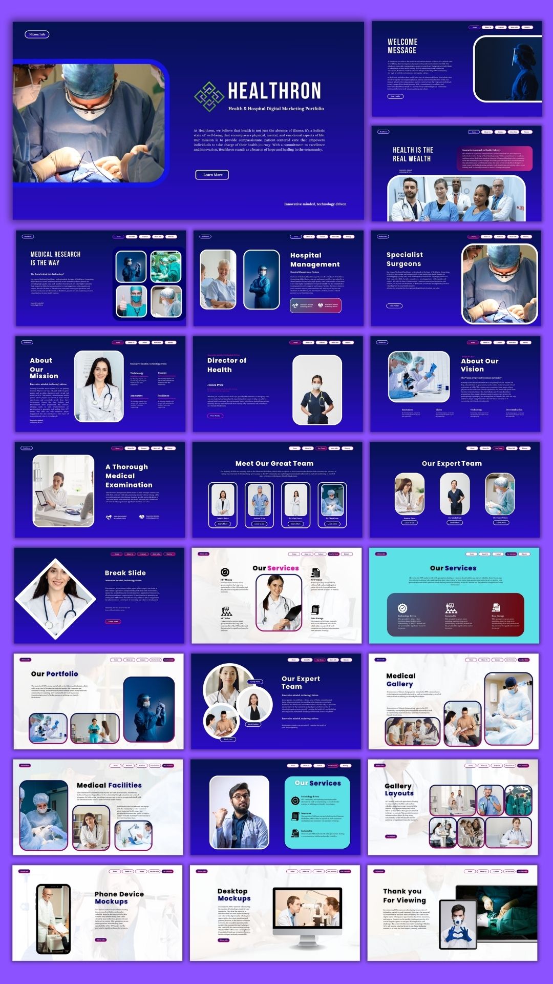 Hospital and Medical Branding template