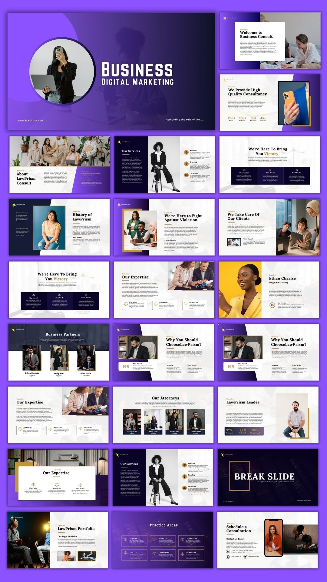 Digital Marketing portfolio for Business brands